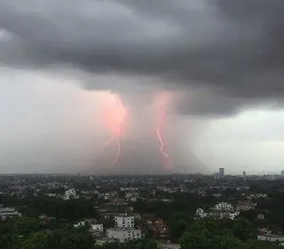 INMET alerta amarelo de tempestade em Goiânia