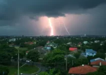 chuva de granizo em Goiânia