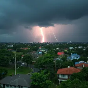 chuva de granizo em Goiânia