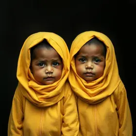 gêmeos siameses do Mato Grosso