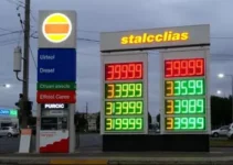 preço da gasolina e diesel em Goiânia