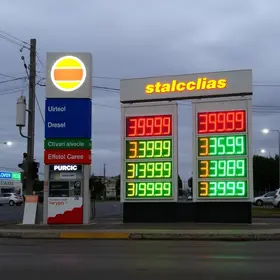 preço da gasolina e diesel em Goiânia