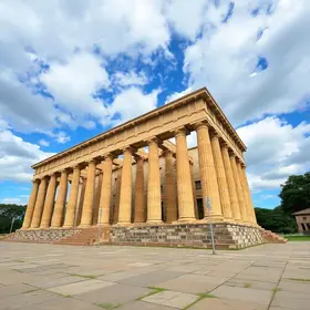 mistério do Edifício Parthenon Center