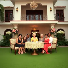 Gloria Pires festa 90 anos sogra