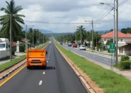obras de pavimentação