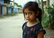 menina grava mãe sendo atacada