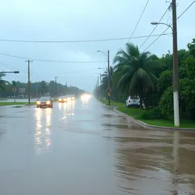 alerta de chuva em Goiânia