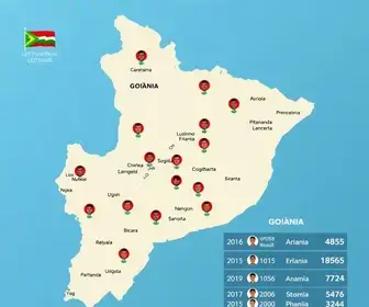 apuração presidencial por zona eleitoral em Goiânia